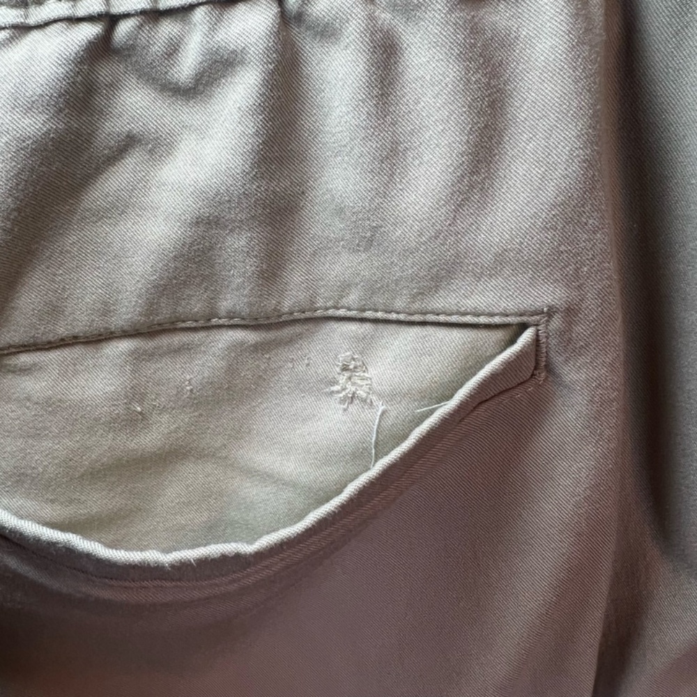 Pacsun Performance Athletic Slim Cargo Pants Tan Pull On Tapered Hiking Mens XL - Picture 12 of 15